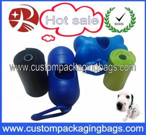 Scented Biodegradable Dog Poop Bags / Dog Waste Bags With Dispenser