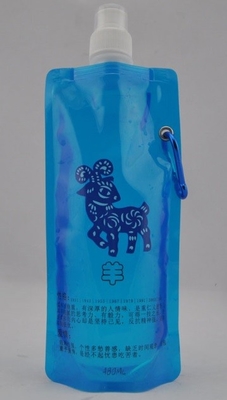 16 اونس بطری آب کیسه شوی کیف با شیر آب را در حیوان خانگی / نایلون / LDPE