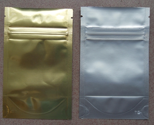 فویل آلومینیوم کیسه های Ziplock کیسه های بسته بندی برای دانه ها