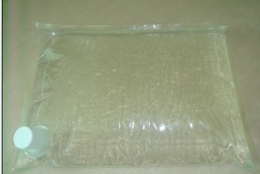 کیسه پلاستیکی شفاف در جعبه بسته بندی با مخزن برای ژل