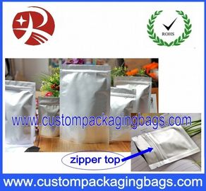 Moisture Proof Stand Up Pouches , vacuum sealed storage bags