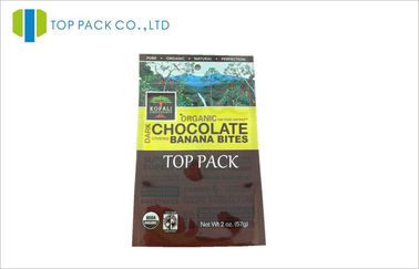 Ziplock Printed Laminating Bag درجه مواد غذایی، حلق آویز سوراخ پایین باز