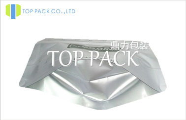 فویل آلومینیوم پای چپ مواد غذایی با Ziplock 80micron - 200micron