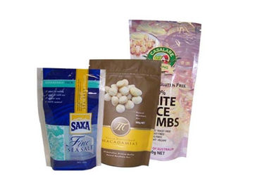 Eco Friendly Personalised Plastic Resealable Plastic Bags , Ziploc Snack Bag
