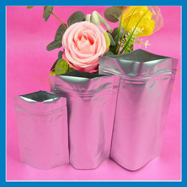 PE AL PET Glossy Surface Sealed Resealable Plastic Bags 200g 250g 500g