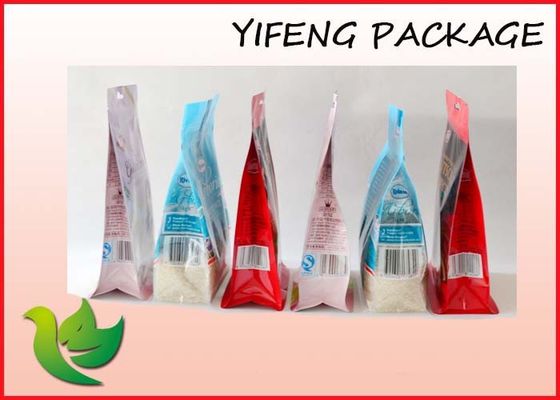 Zip Lock Stand Up Flat Bottom Pouch For Food Packaging 500g