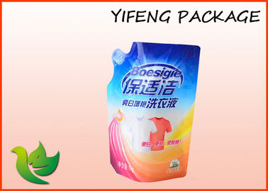 Liquid Detergent Spout Pouch With Custom LOGO For Washing Powder