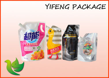 Liquid Detergent Spout Pouch With Custom LOGO For Washing Powder