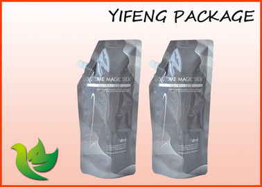 Customized Aluminium Foil Stand up Reusable Spout Pouch For Food Liquid