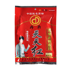 High Clear Pouch Packaging Bag Non-toxic For Freeze Meat / Fish Food