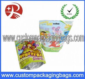 Food Grade stand up barrier pouches / resealable stand up zipper pouch