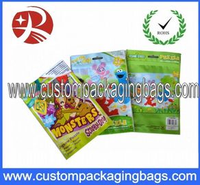 Food Grade stand up barrier pouches / resealable stand up zipper pouch