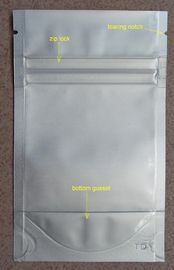 فویل خشک فویل Ziplock کیف پاکت پی وی سی با پنجره شفاف